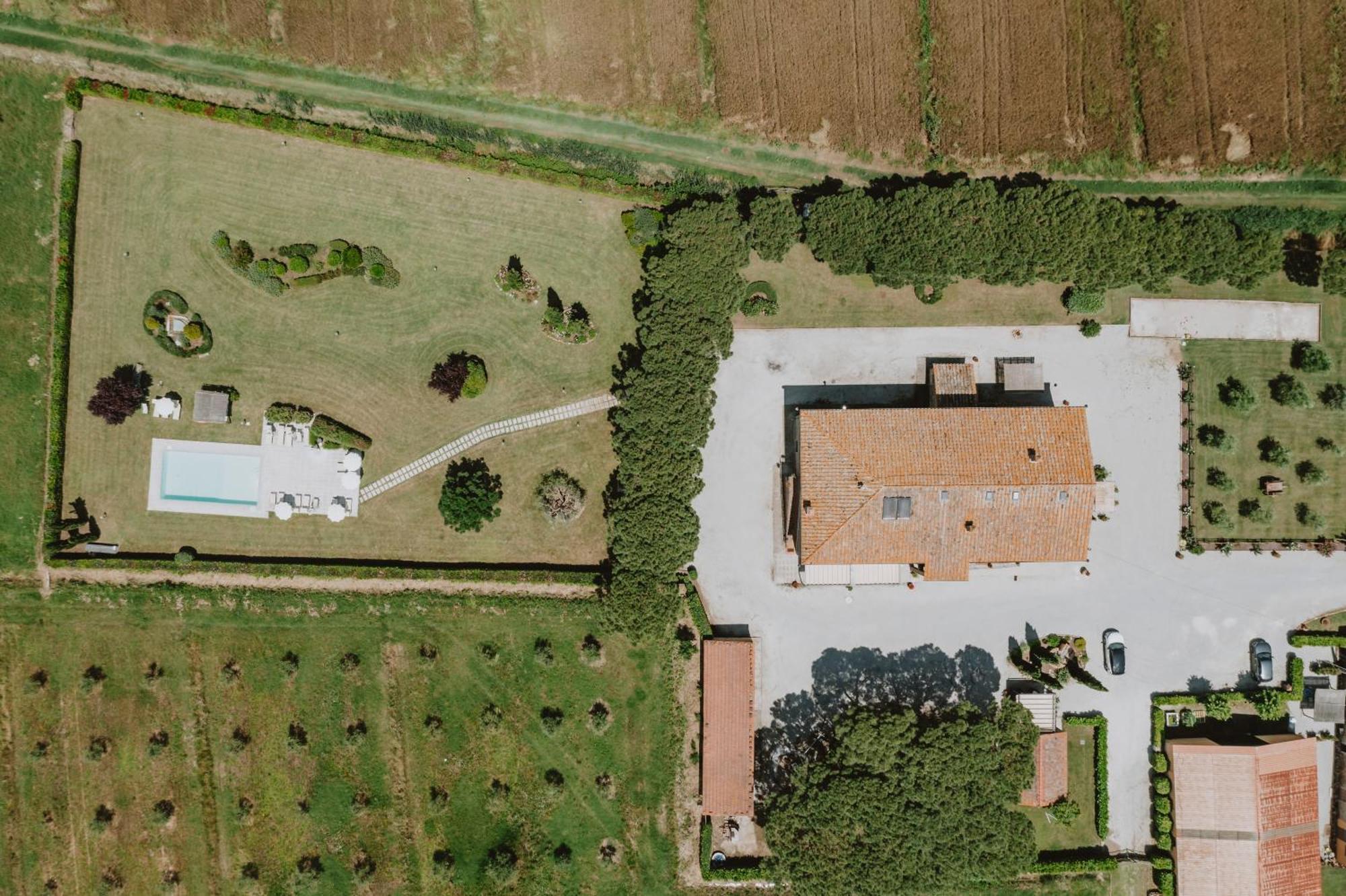 Terra Di Cortona Villa Bagian luar foto