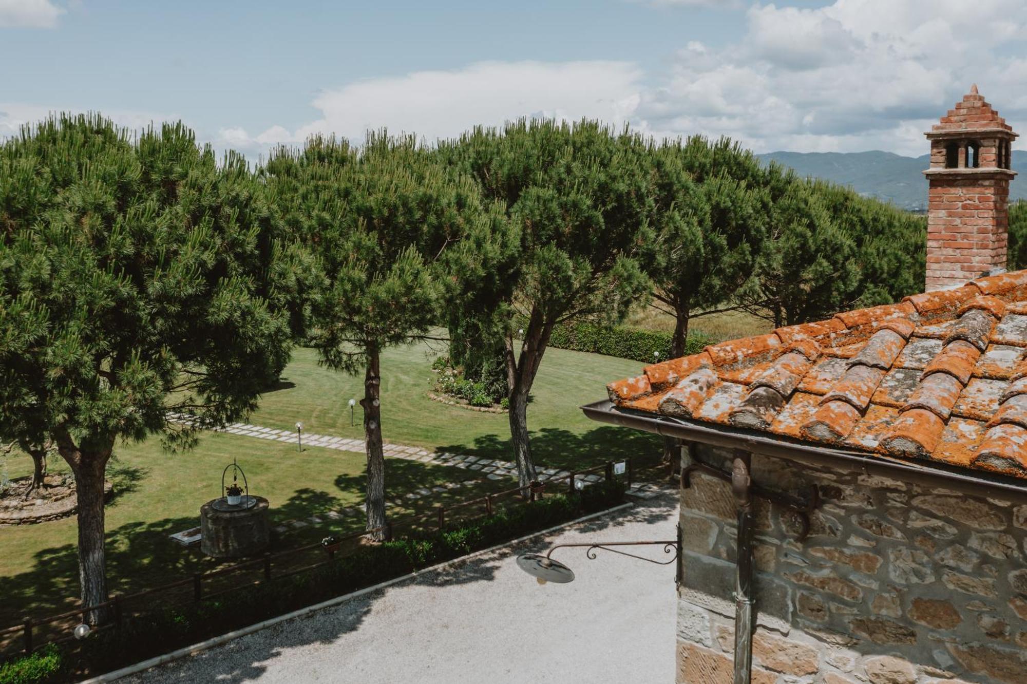 Terra Di Cortona Villa Bagian luar foto