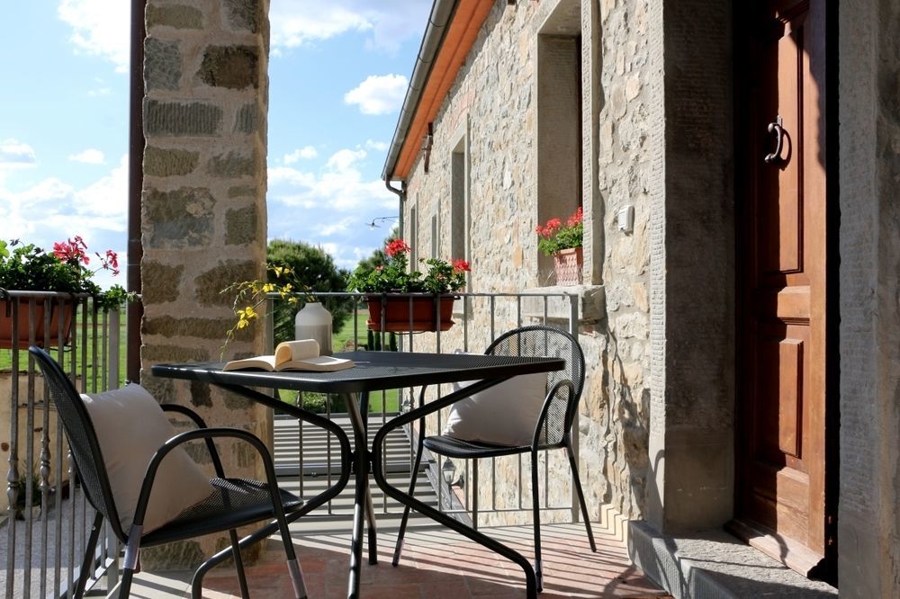 Terra Di Cortona Villa Bagian luar foto