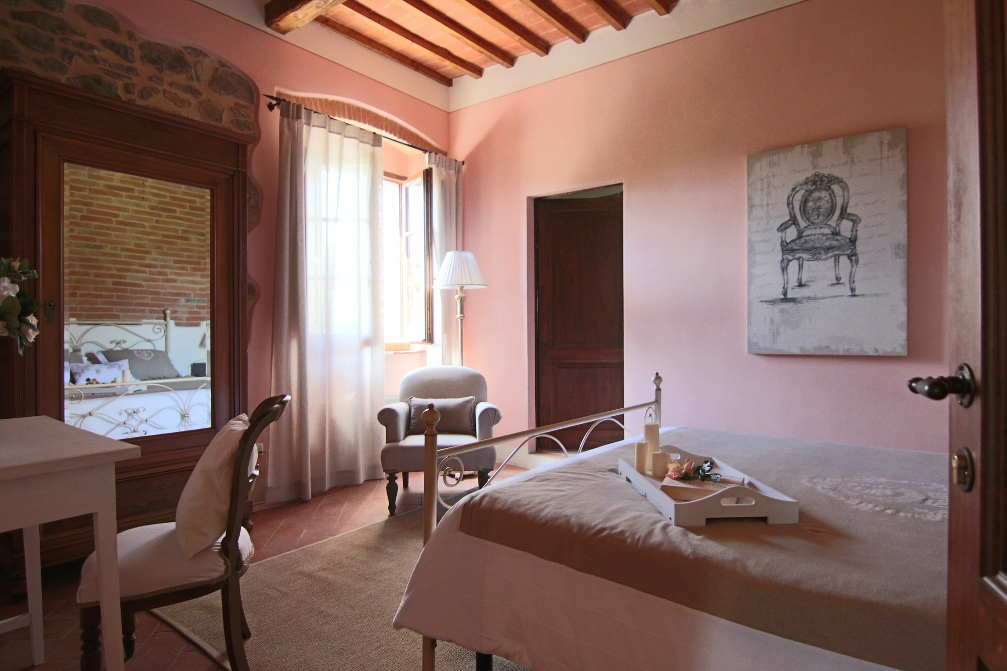 Terra Di Cortona Villa Bagian luar foto